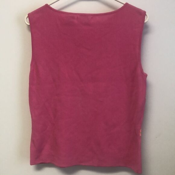 PRIMA Bella Sleeveless Ribbed Light-Weight Sweater T219 - Picture 6 of 7